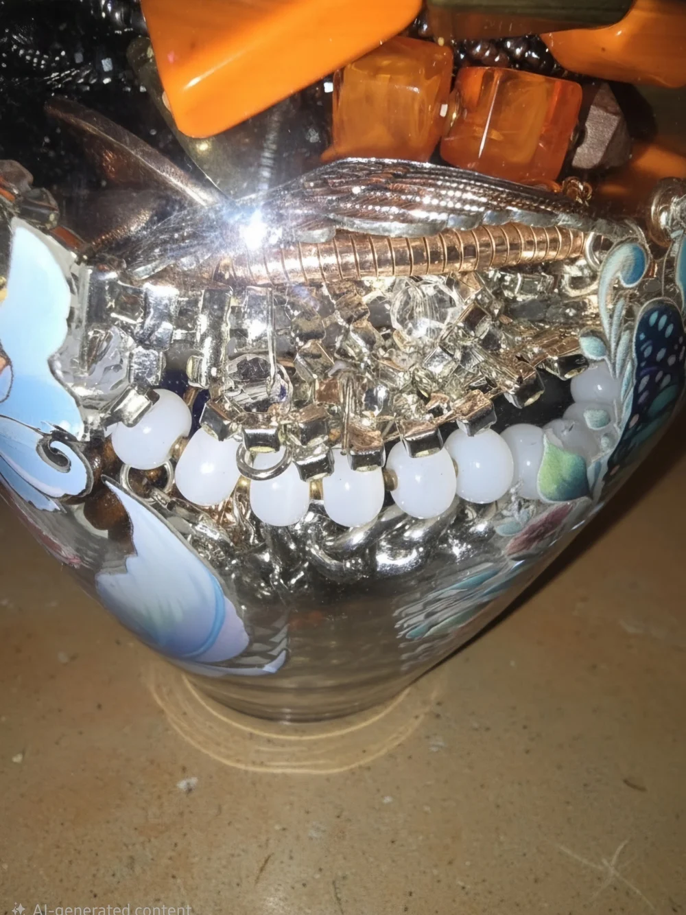 Mystery Jewelry Jar - 40 Ounce Vase